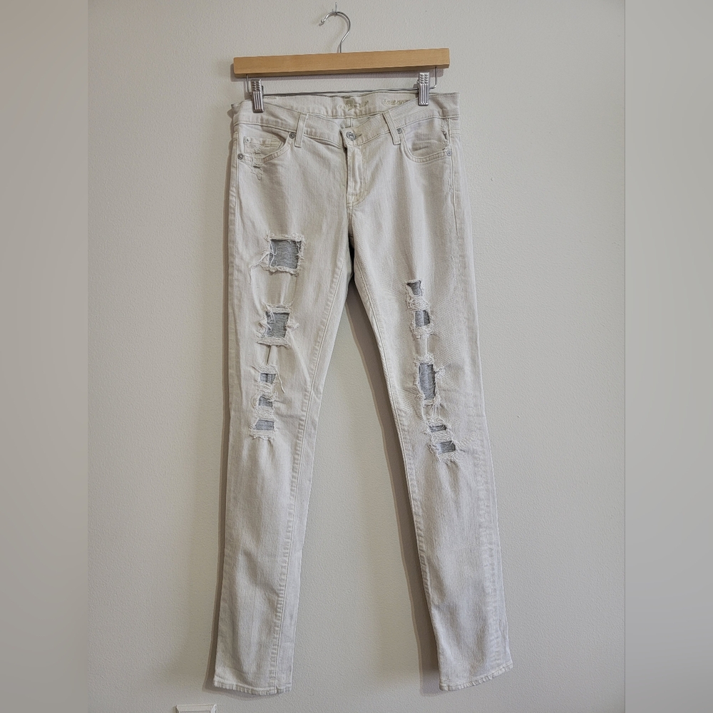 7 For All Mankind Distressed Jeans